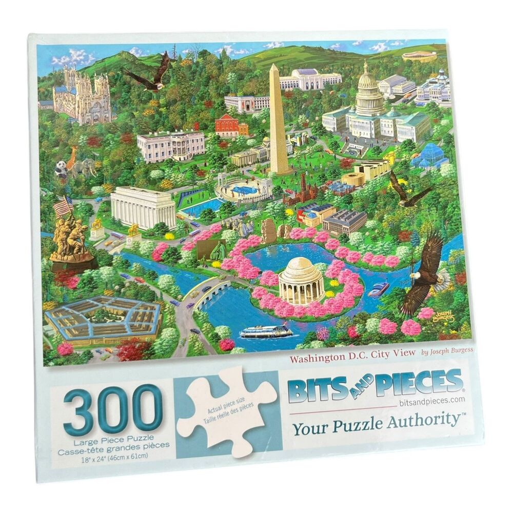 Bits & Pieces "Washington D.C. City View" by Joseph Burgess 1000 Pcs